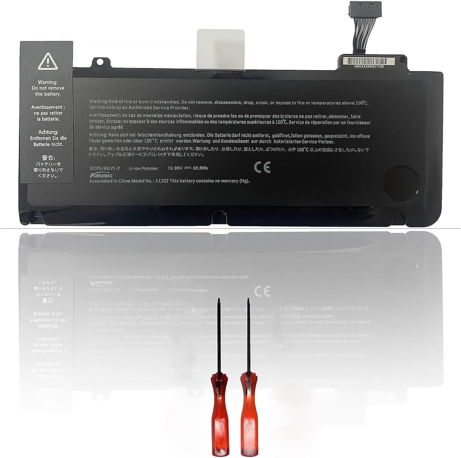 Battery A1322 for MacBook Pro 13inch A1278 (Mid 2009-Mid 2012)