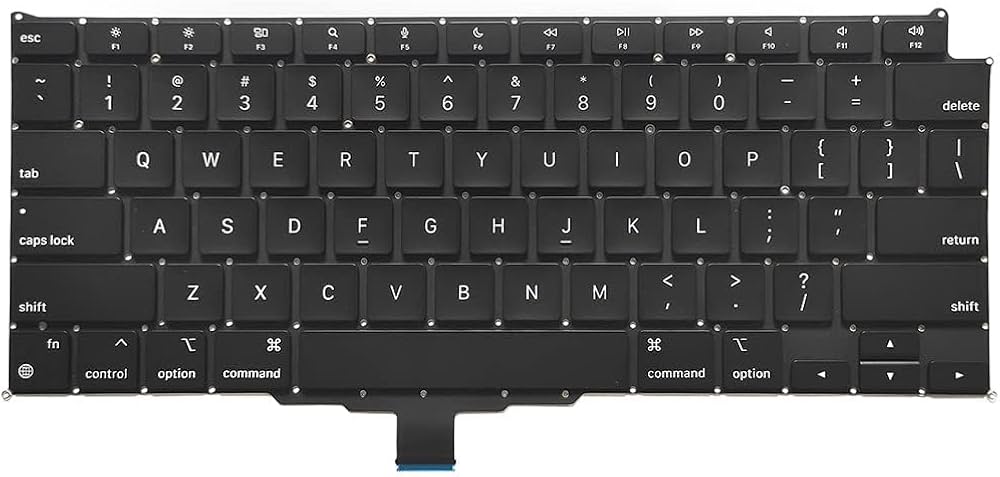 A2337 Keyboard (US English) for MacBook Air 13″ M1 A2337 (Late 2020)