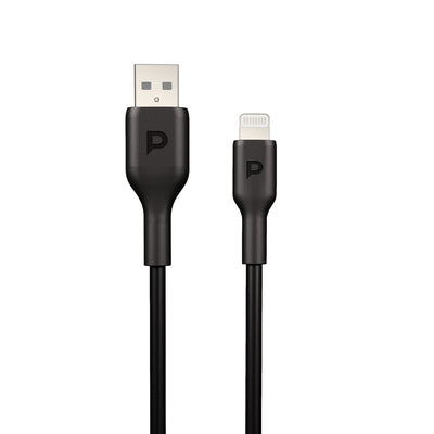 Powerology Lightning to USB-A Cable 2 Meter - Black