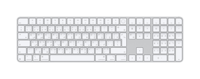 Magic Keyboard with Touch ID and Numeric Keypad (USB-C) - Arabic