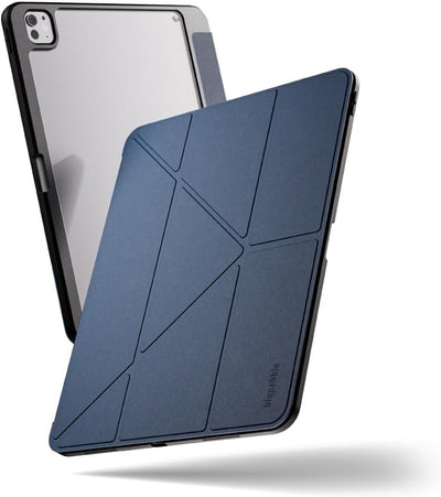 Blupebble New Yorker Slim Case w Y-Fold Stand For iPad Pro 11" 2024