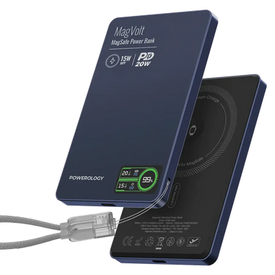 Powerology MagVolt 5000mAh Magnetic Power Bank
